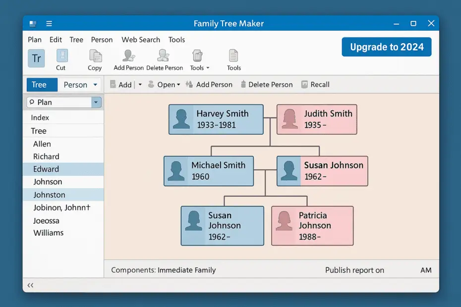 upgrade Family Tree Maker 2024