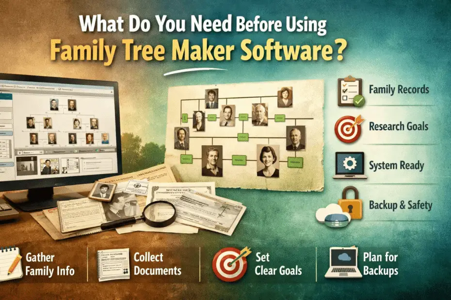 Family Tree Maker Software