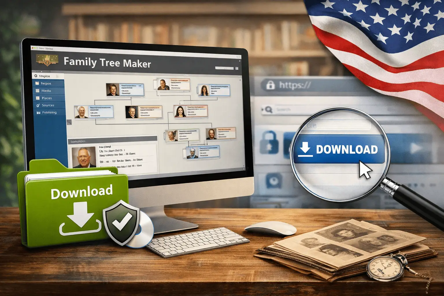 Family Tree Maker software