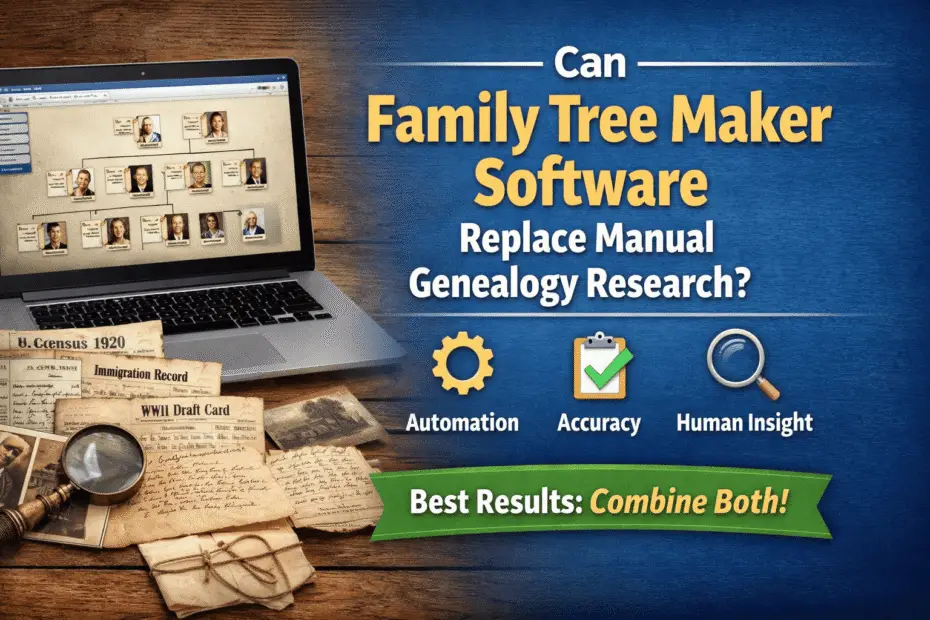 Family tree maker support